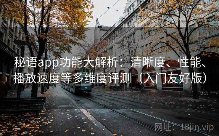 秘语app功能大解析：清晰度、性能、播放速度等多维度评测（入门友好版）  第2张