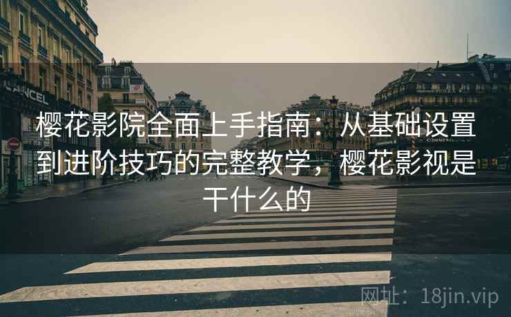 樱花影院全面上手指南:从基础设置到进阶技巧的完整教学,樱花影视是干什么的