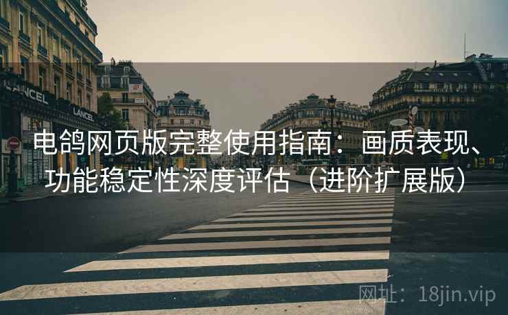 电鸽网页版完整使用指南：画质表现、功能稳定性深度评估（进阶扩展版）