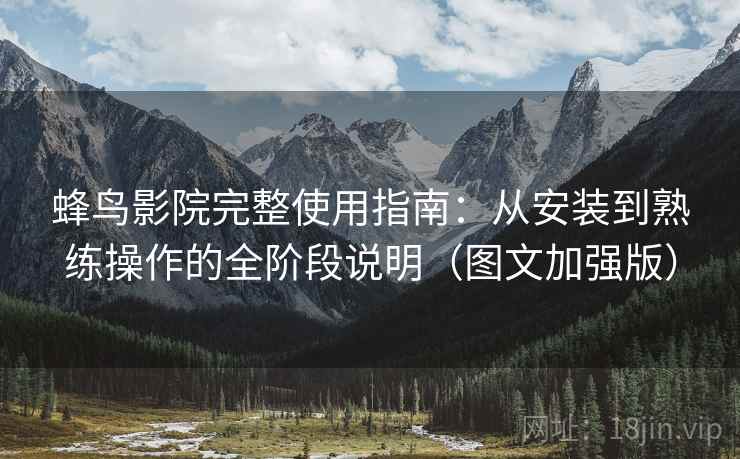 蜂鸟影院完整使用指南：从安装到熟练操作的全阶段说明（图文加强版）  第2张